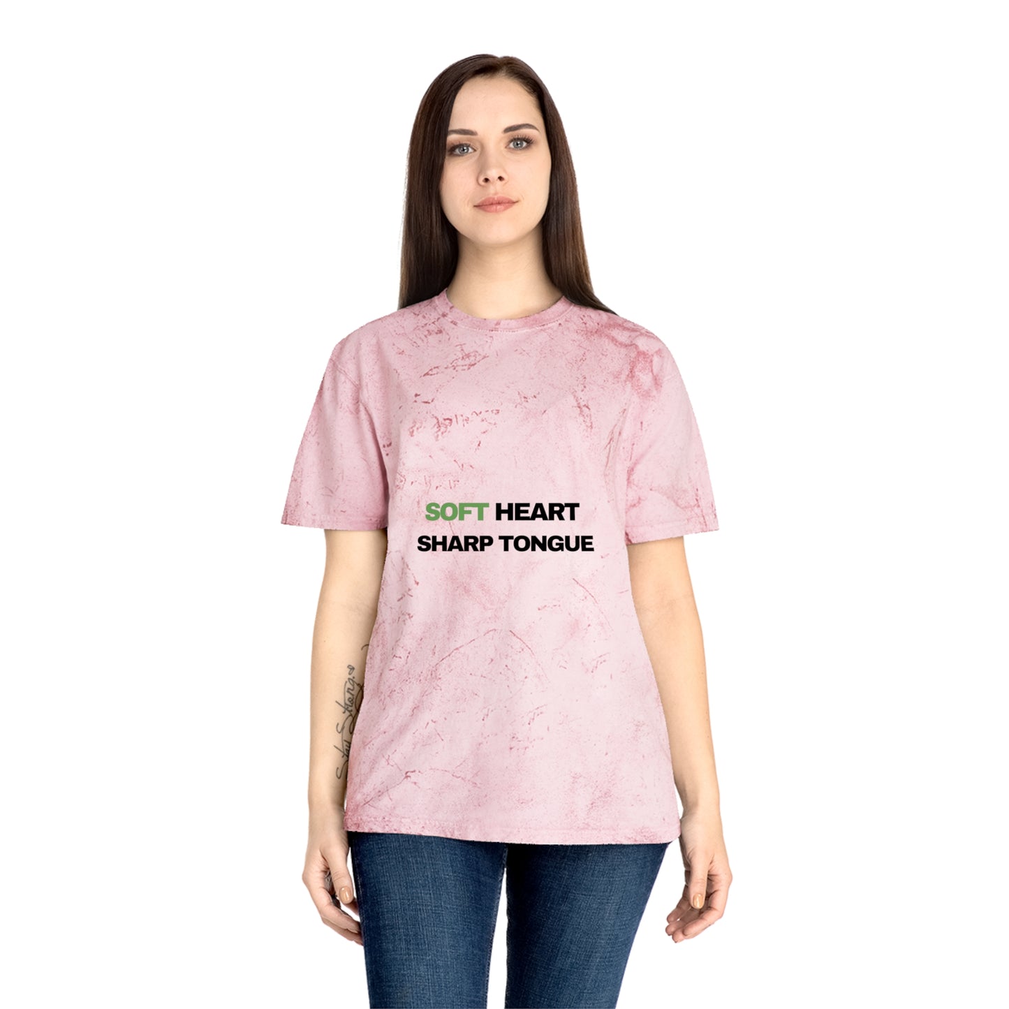 Soft Heart Sharp Tongue Tie-Dye T-Shirt