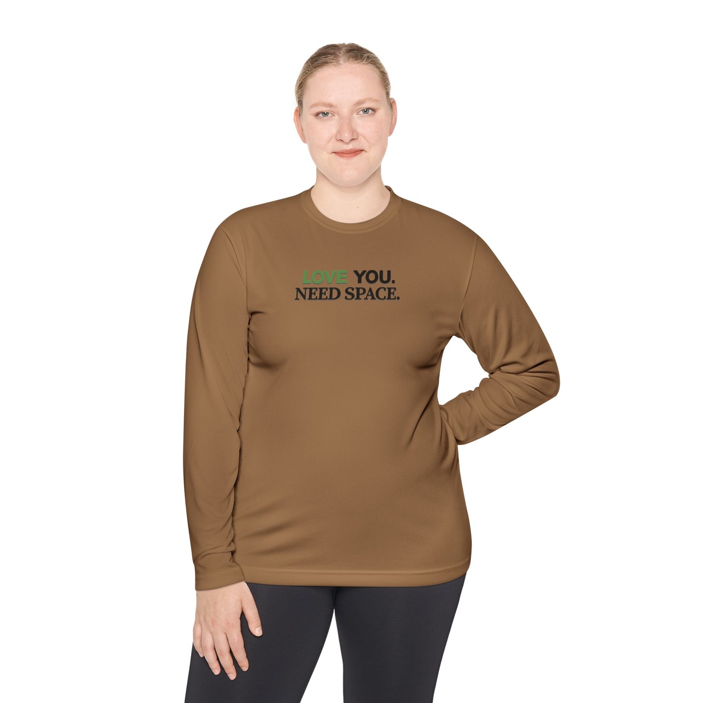 Love You Need Space Long Sleeve Tee