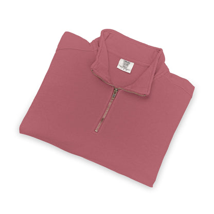 Soft Heart. Sharp Tongue. – Unisex Adult Quarter-Zip Sweatshirt