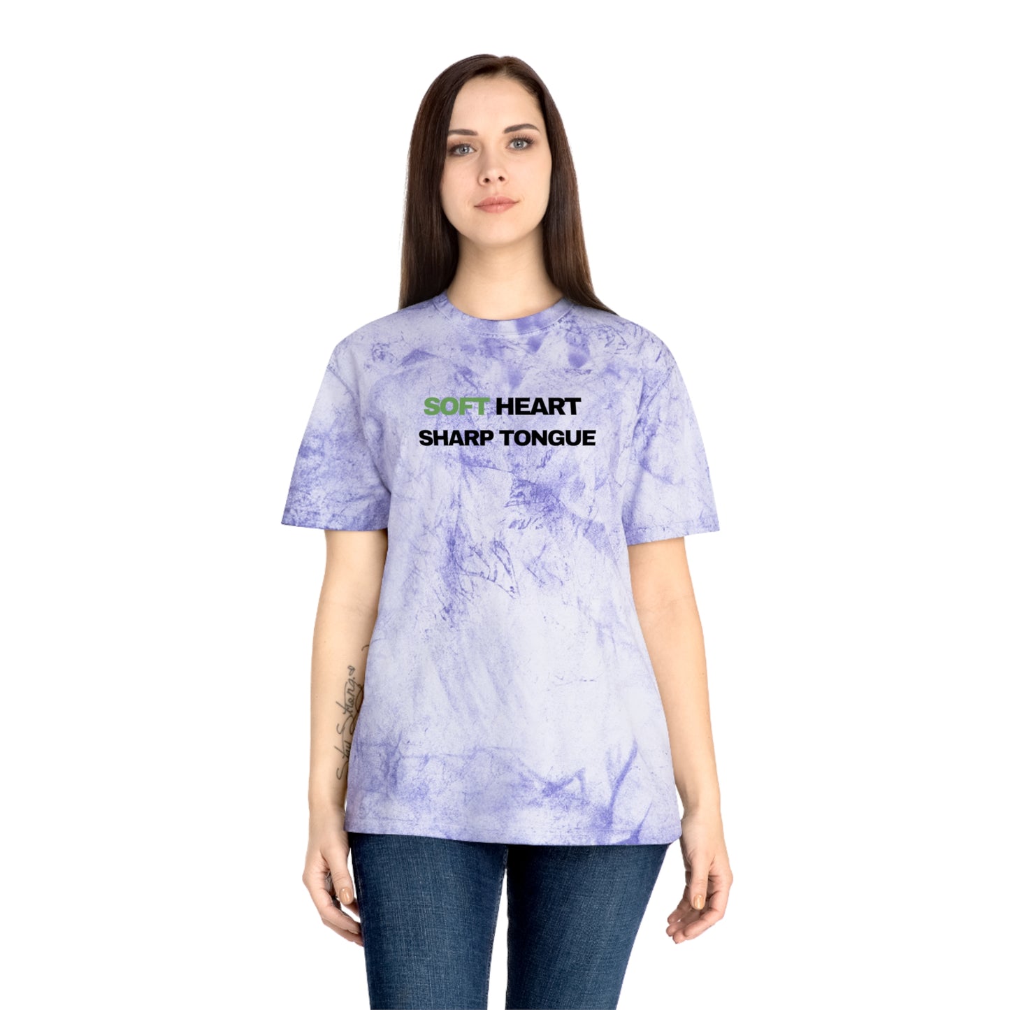 Soft Heart Sharp Tongue Tie-Dye T-Shirt