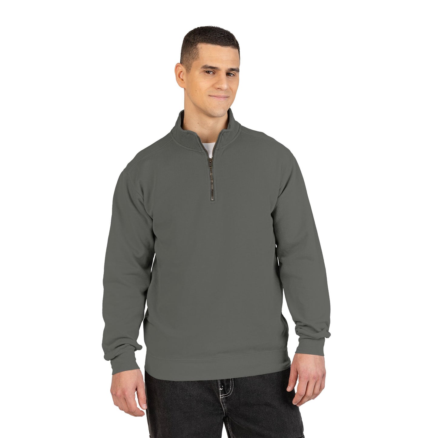 Soft Heart. Sharp Tongue. – Unisex Adult Quarter-Zip Sweatshirt