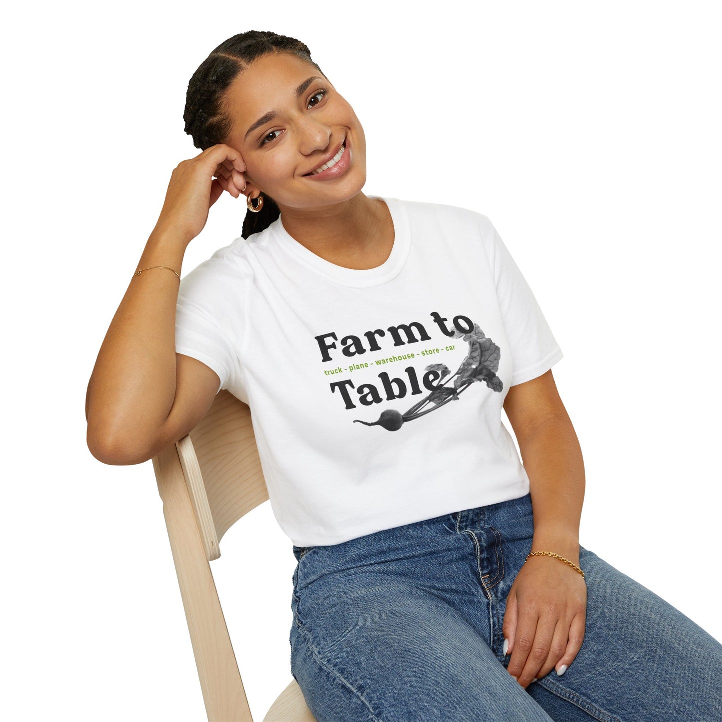 Farm to Table... ish T-Shirt — Cheeky Graphic Tee