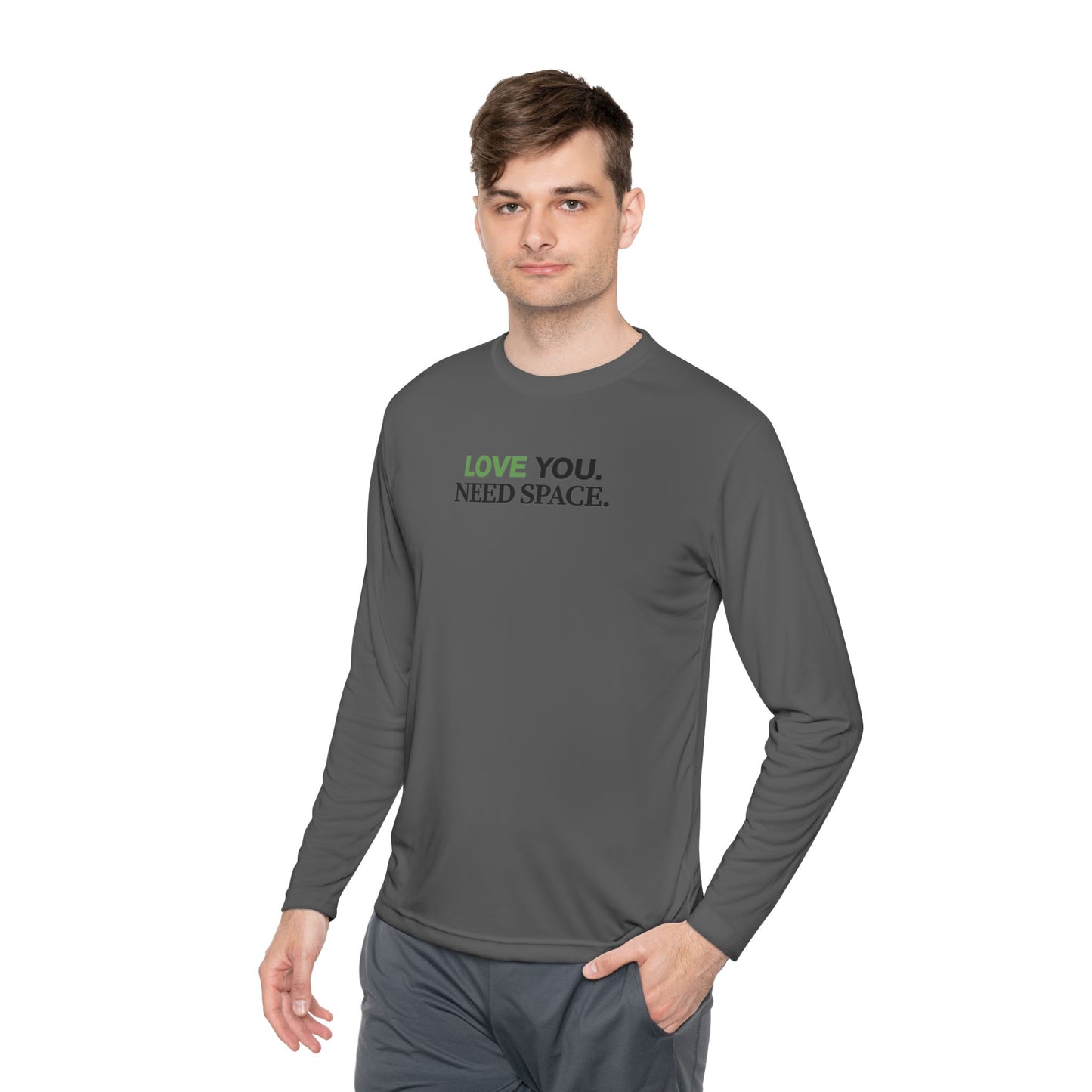 Love You Need Space Long Sleeve Tee