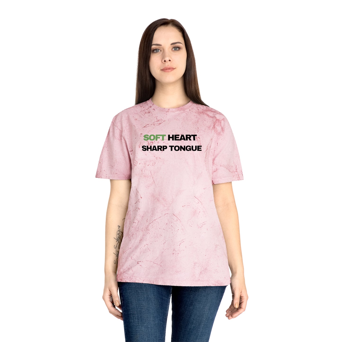 Soft Heart Sharp Tongue Tie-Dye T-Shirt