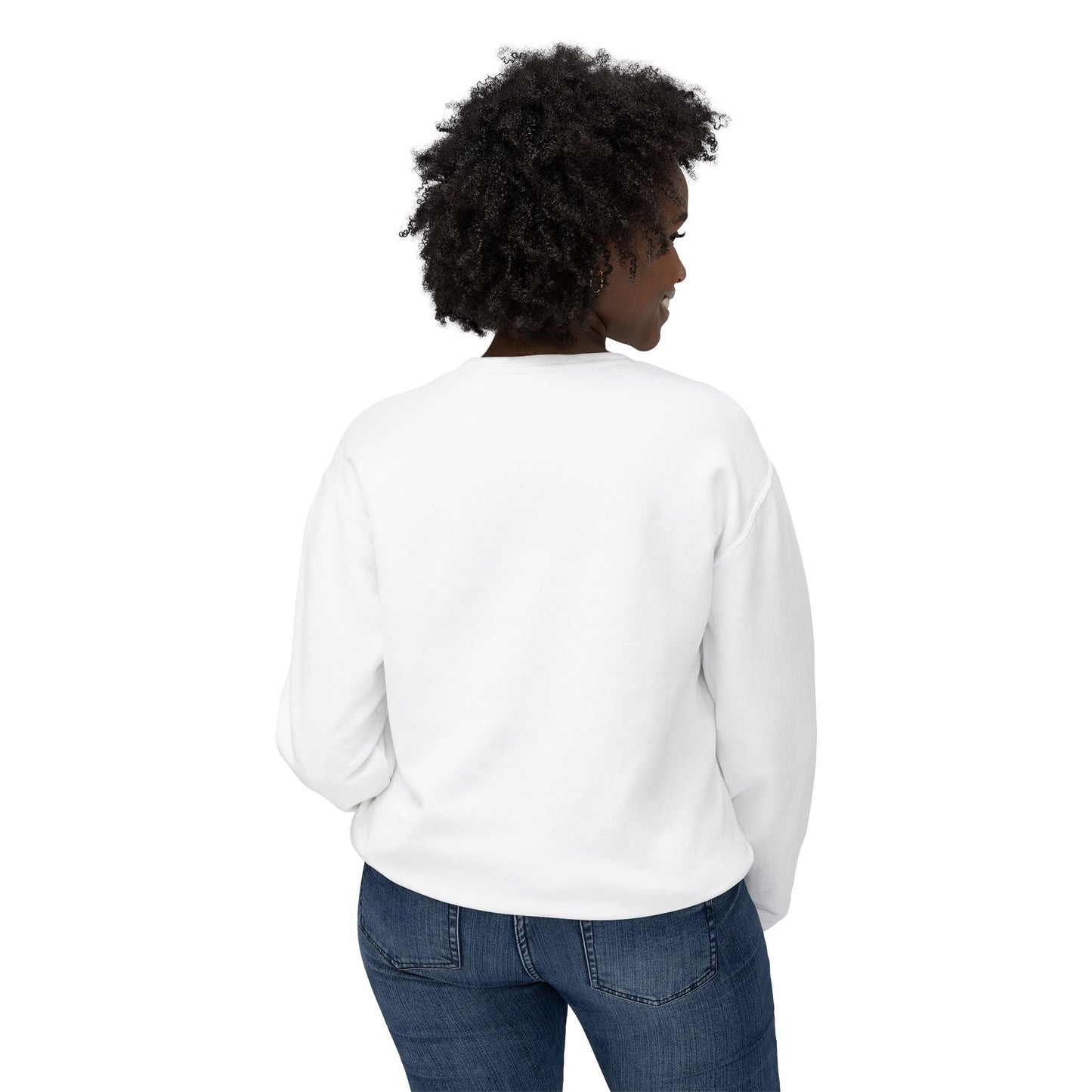 'Love You. Need Space.' Crewneck Sweatshirt — Minimal Relationship Quote Sweatshirt