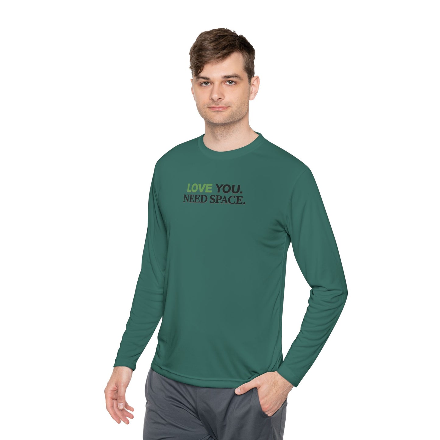 Love You Need Space Long Sleeve Tee