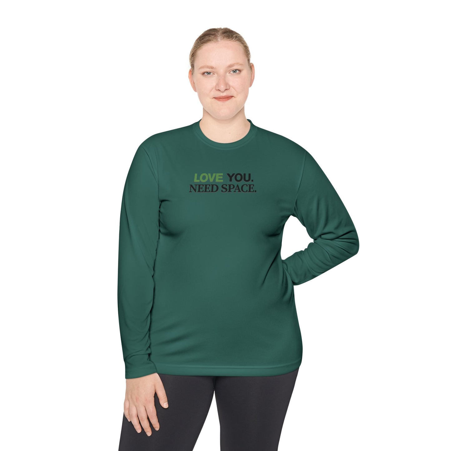 Love You Need Space Long Sleeve Tee