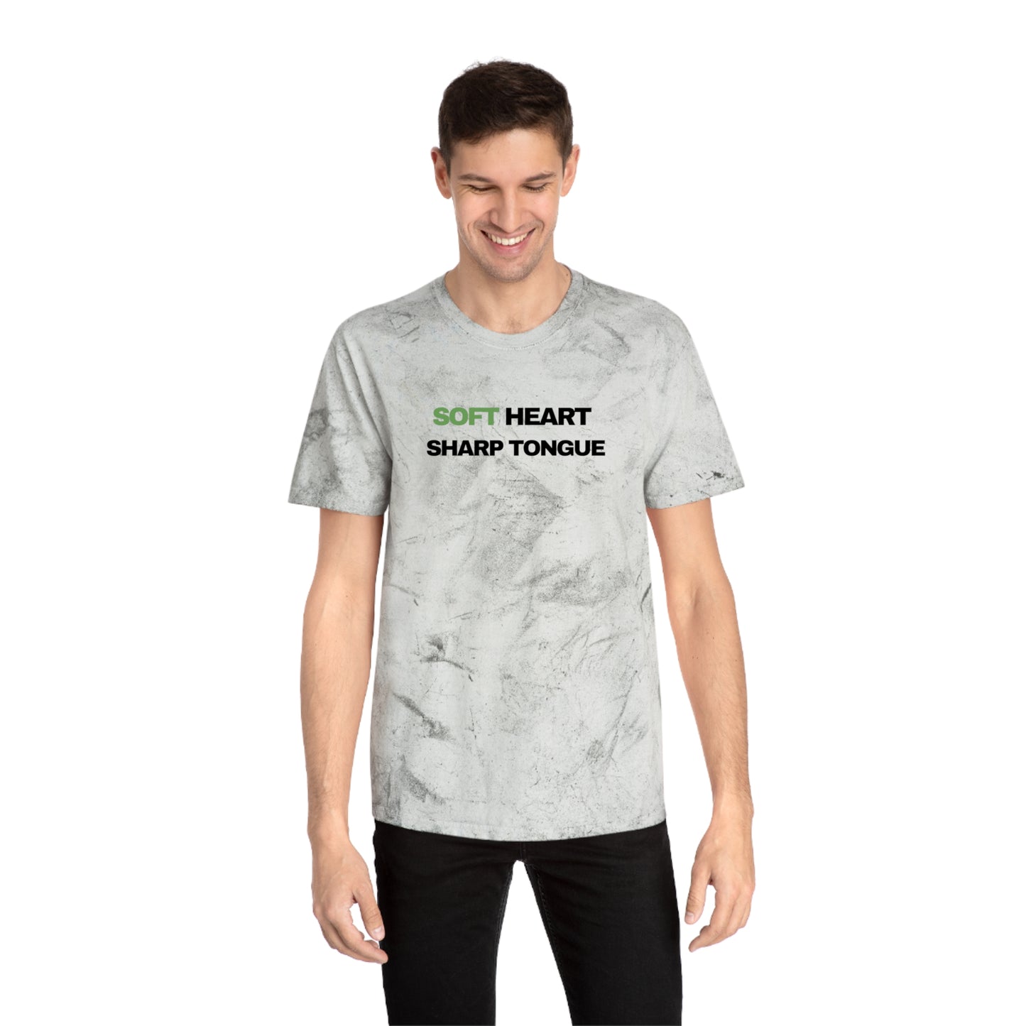 Soft Heart Sharp Tongue Tie-Dye T-Shirt