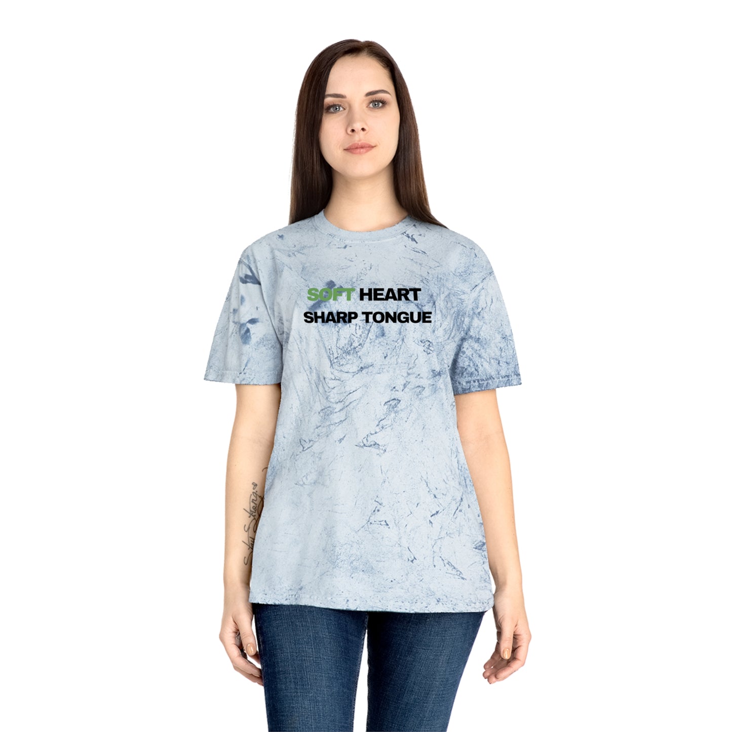 Soft Heart Sharp Tongue Tie-Dye T-Shirt
