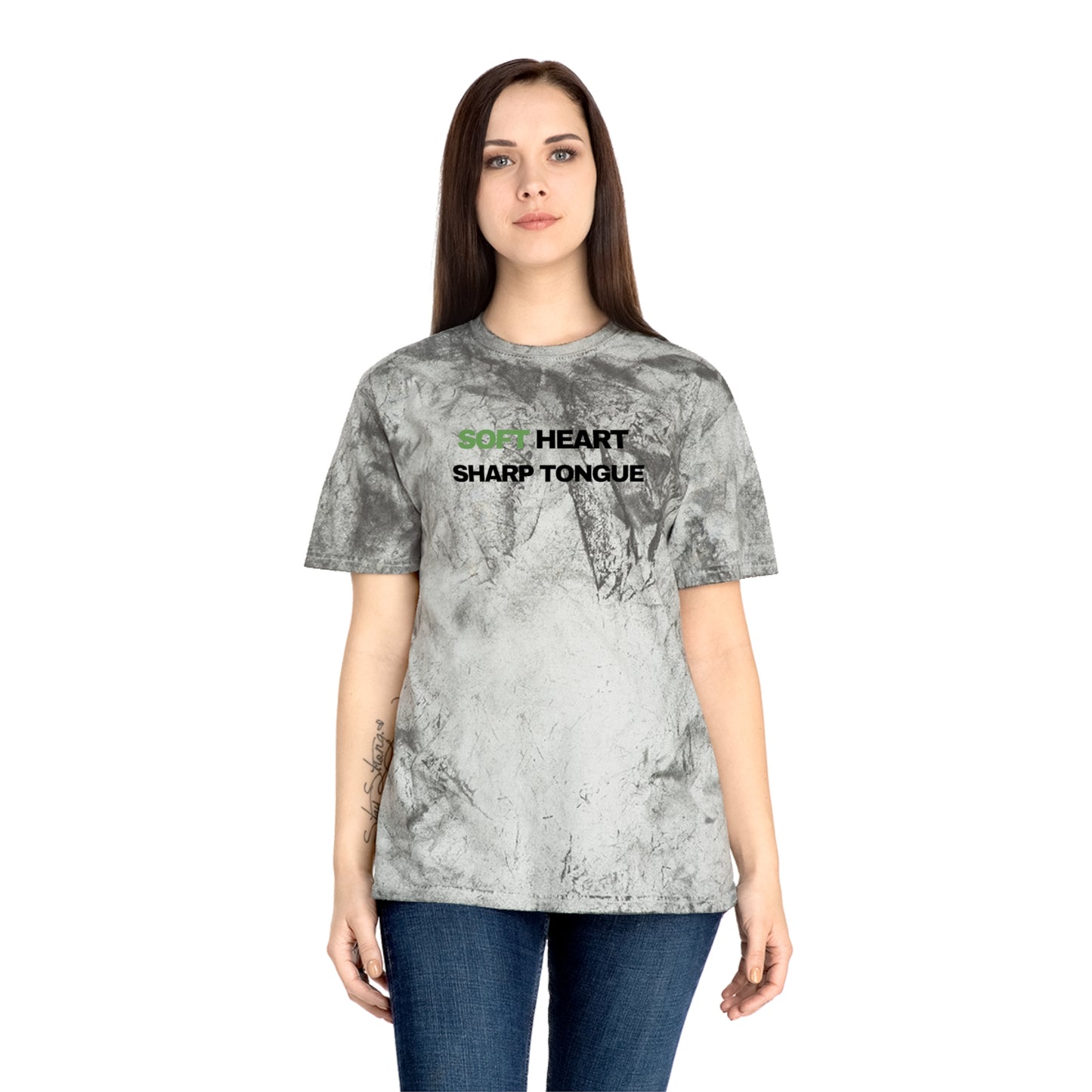 Soft Heart Sharp Tongue Tie-Dye T-Shirt
