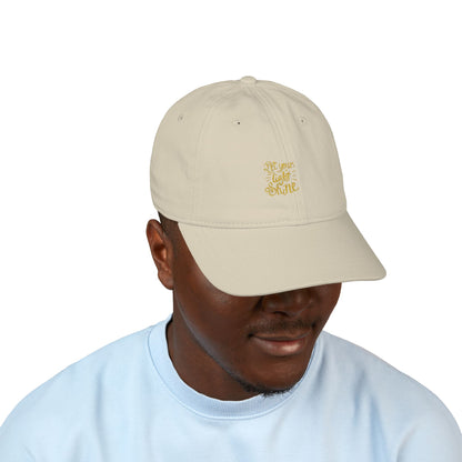 Embroidered 'Be Kind' Organic Baseball Cap — Natural Cotton Dad Hat