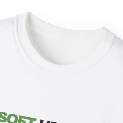 Soft Heart Sharp Tongue Tee — Graphic Cotton T‑Shirt