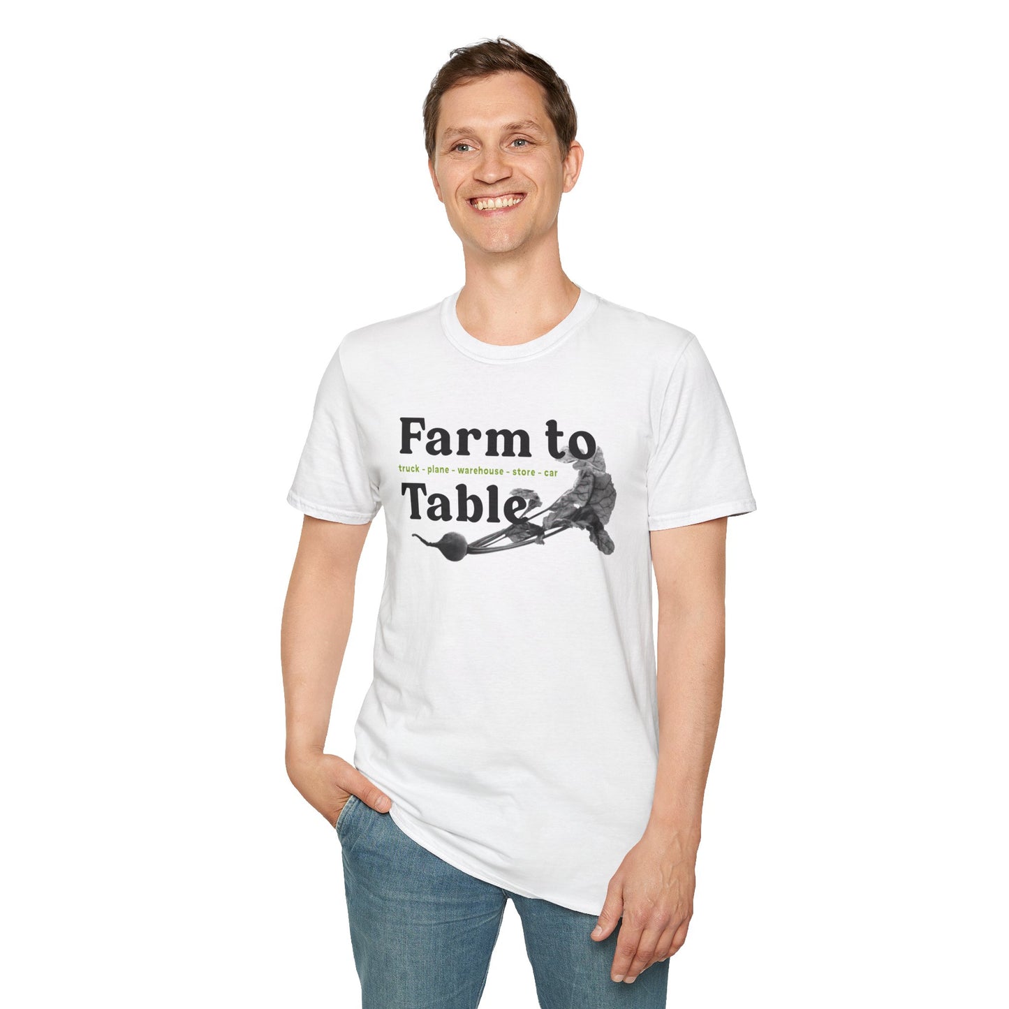 Farm to Table... ish T-Shirt — Cheeky Graphic Tee