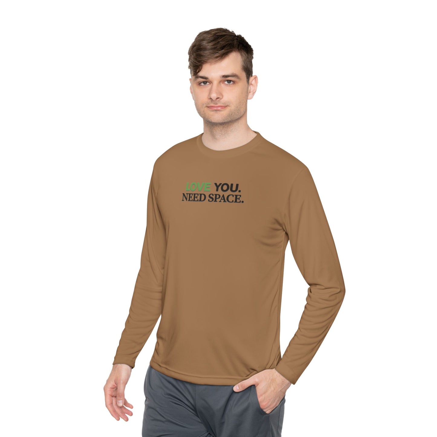 Love You Need Space Long Sleeve Tee