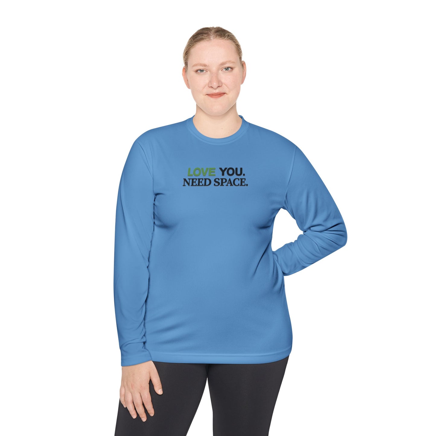 Love You Need Space Long Sleeve Tee